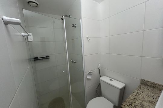 Banheiro Social de apartamento à venda com 2 quartos, 60m² em Cachambi, Rio de Janeiro