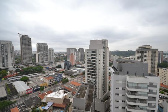 Vista da Sala de apartamento para alugar com 2 quartos, 58m² em Butantã, São Paulo