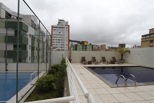 Área comum - Piscina de apartamento à venda com 4 quartos, 232m² em Buritis, Belo Horizonte
