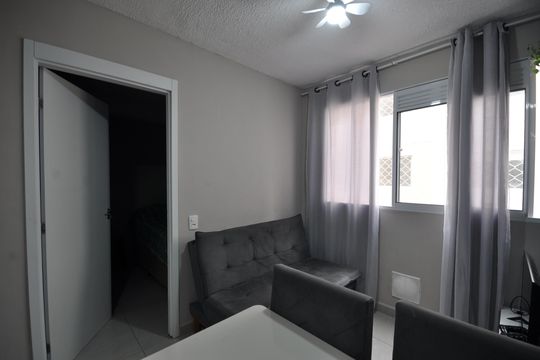 Sala de apartamento para alugar com 2 quartos, 32m² em Parque Novo Mundo, São Paulo