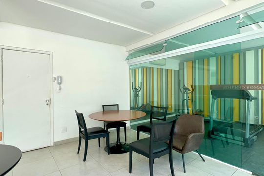Área comum de apartamento à venda com 3 quartos, 226m² em Vila Nova Conceição, São Paulo
