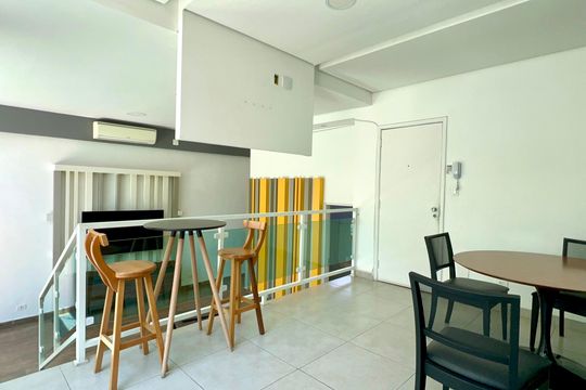 Área comum de apartamento à venda com 3 quartos, 226m² em Vila Nova Conceição, São Paulo