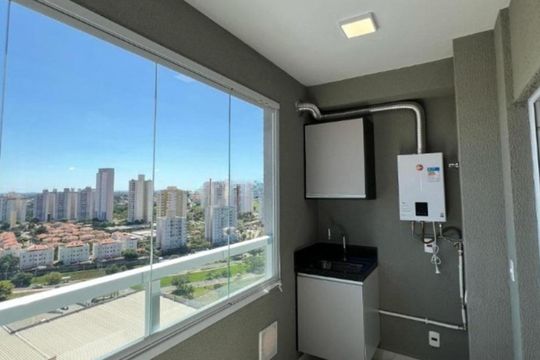 Área de serviço de apartamento para alugar com 2 quartos, 65m² em Loteamento Parque São Martinho, Campinas