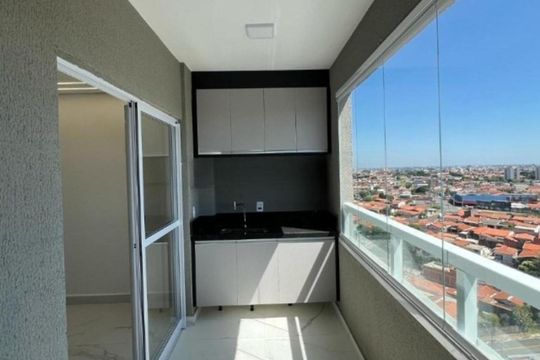 Varanda de apartamento para alugar com 2 quartos, 65m² em Loteamento Parque São Martinho, Campinas