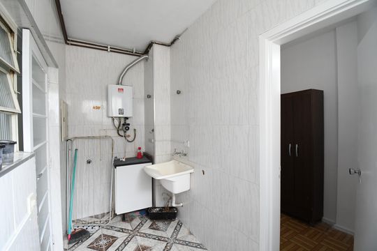 Área de Serviço de apartamento à venda com 3 quartos, 93m² em Centro, Curitiba