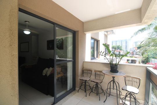 Varanda de apartamento para alugar com 3 quartos, 78m² em Barra Olímpica, Rio de Janeiro