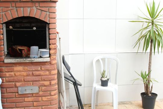Churrasqueira de casa para alugar com 1 quarto, 160m² em Jardim Ernestina, São Paulo