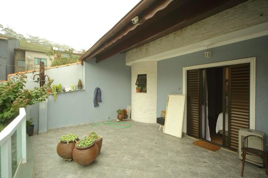 Varanda da Suíte  de casa à venda com 3 quartos, 232m² em Montanhão, São Bernardo do Campo