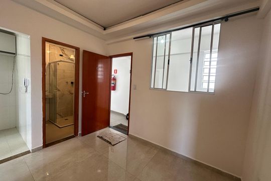 Sala de apartamento para alugar com 2 quartos, 50m² em Centro, São Vicente