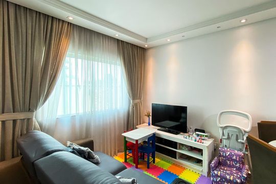 Sala de casa de condomínio à venda com 2 quartos, 79m² em Vila Granada, São Paulo