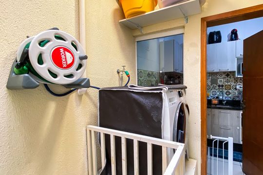 Área de Serviço de casa de condomínio à venda com 2 quartos, 79m² em Vila Granada, São Paulo
