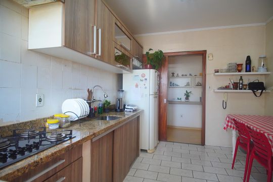 Cozinha de apartamento à venda com 2 quartos, 91m² em Centro, Novo Hamburgo