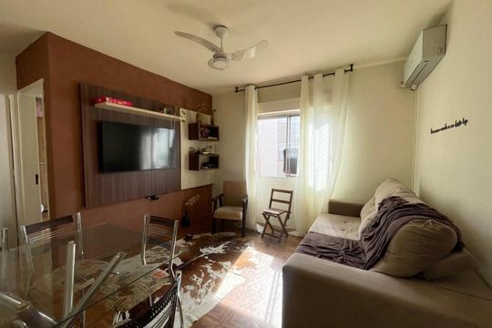 Sala de apartamento à venda com 2 quartos, 57m² em São Miguel, São Leopoldo