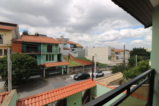 Varanda do Quarto de casa à venda com 3 quartos, 240m² em Sítio da Figueira, São Paulo