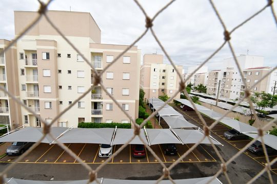 Quarto 2 - Suíte Vista de apartamento para alugar com 2 quartos, 55m² em Jardim Santa Genebra, Campinas