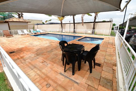 Área comum - Piscina de apartamento para alugar com 2 quartos, 55m² em Jardim Santa Genebra, Campinas