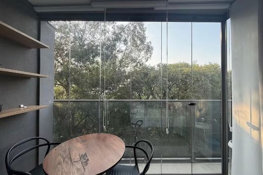 Área externa de apartamento para alugar com 1 quarto, 24m² em Paraíso, São Paulo