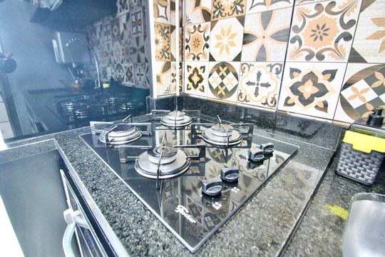 Cozinha de apartamento à venda com 2 quartos, 42m² em Itaquera, São Paulo