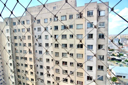 Vista da Sala de apartamento à venda com 2 quartos, 42m² em Itaquera, São Paulo