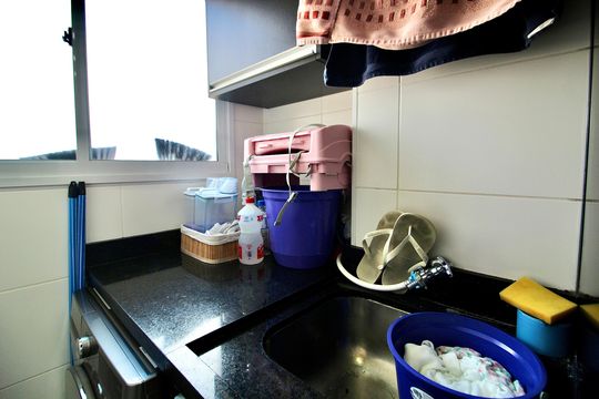 Área de Serviço de apartamento à venda com 2 quartos, 42m² em Itaquera, São Paulo