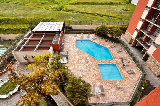 Área comum - Piscina de apartamento para alugar com 3 quartos, 80m² em Centro Comercial Jubran, Barueri