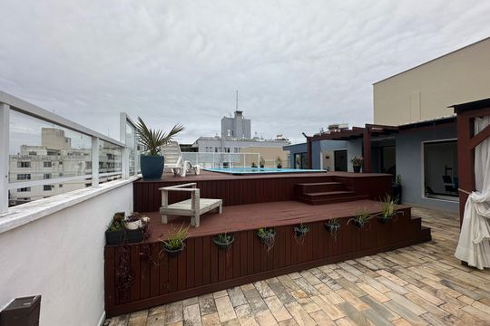 Piscina de apartamento para alugar com 3 quartos, 429m² em Estreito, Florianópolis