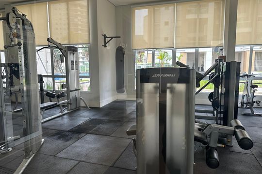 Área comum - Academia de apartamento para alugar com 2 quartos, 110m² em Residencial Tambore Iii, Santana de Parnaíba