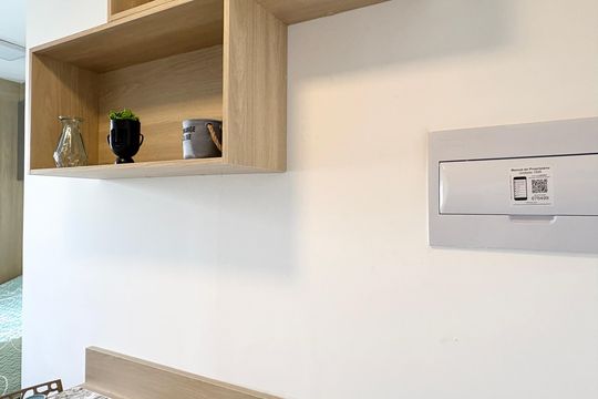 Cozinha de kitnet/studio para alugar com 1 quarto, 17m² em Freguesia do Ó, São Paulo