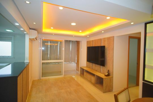 Sala de apartamento para alugar com 2 quartos, 70m² em Passo D’areia, Porto Alegre