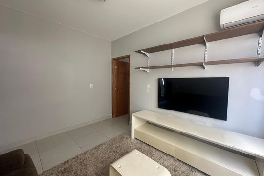 Sala de apartamento para alugar com 1 quarto, 65m² em Itararé, São Vicente