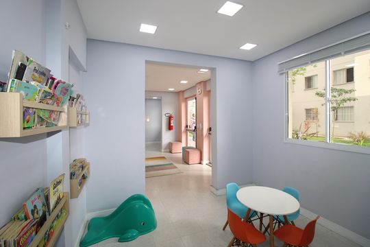 Área comum de apartamento para alugar com 2 quartos, 45m² em Cidade Nova São Miguel, São Paulo