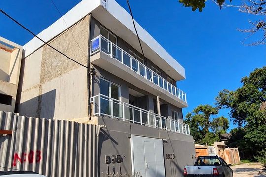 Fachada de apartamento para alugar com 2 quartos, 60m² em Vargem Grande, Rio de Janeiro