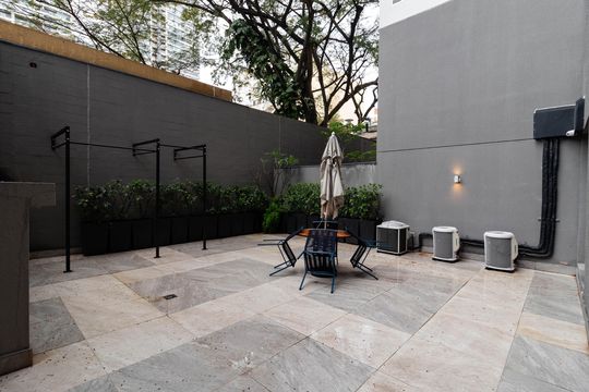 Área comum de kitnet/studio para alugar com 1 quarto, 30m² em Pompeia, São Paulo