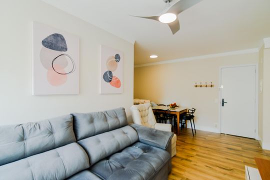 Sala de apartamento para alugar com 2 quartos, 68m² em Ponte Grande, Guarulhos