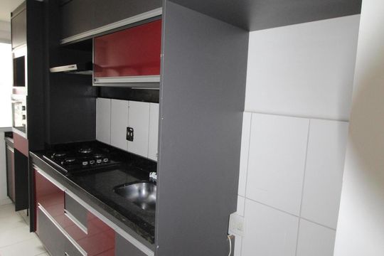 Cozinha de apartamento para alugar com 3 quartos, 61m² em Jardim America, São José dos Campos