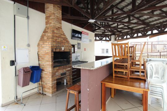 Área comum - Churrasqueira de apartamento para alugar com 3 quartos, 61m² em Jardim America, São José dos Campos