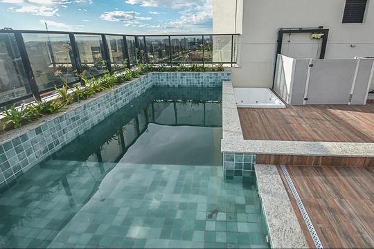 Área comum - Piscina de apartamento à venda com 2 quartos, 47m² em Parque Anchieta, São Bernardo do Campo