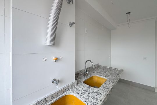 Cozinha de apartamento à venda com 2 quartos, 47m² em Parque Anchieta, São Bernardo do Campo