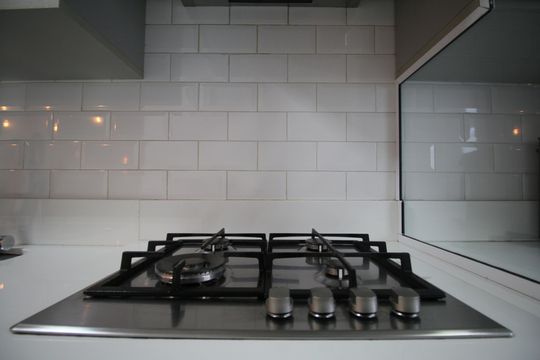 Cozinha de apartamento à venda com 2 quartos, 109m² em Chácara Agrindus, Taboão da Serra
