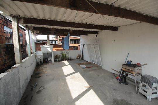 Área de Serviço de casa para alugar com 2 quartos, 70m² em Rádio Clube, Santos