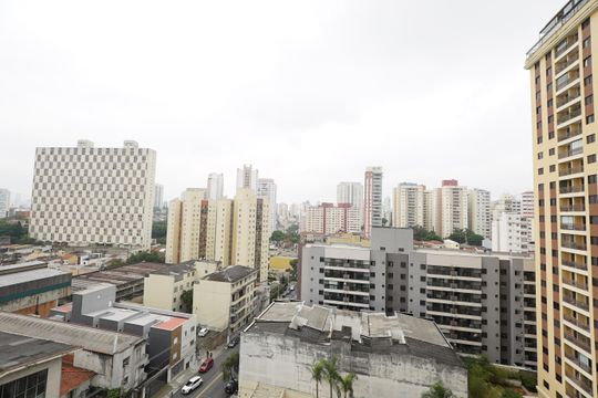Vista de kitnet/studio para alugar com 1 quarto, 28m² em Aclimação, São Paulo