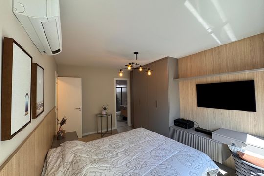 Suíte 1 de apartamento à venda com 3 quartos, 110m² em Recreio dos Bandeirantes, Rio de Janeiro