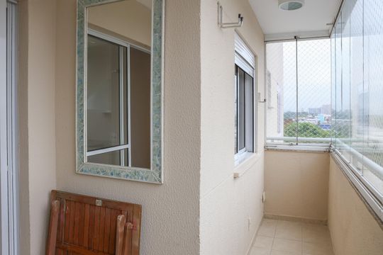 Varanda Gourmet de apartamento à venda com 2 quartos, 68m² em Vila Leopoldina, São Paulo