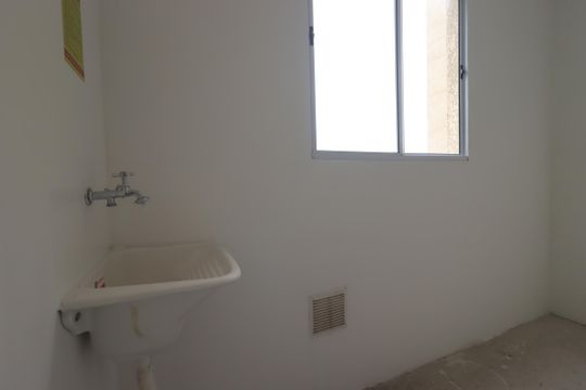 Área de Serviço de apartamento à venda com 1 quarto, 40m² em Parque das Nações, Santo André