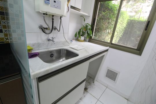 Área de Serviço de apartamento à venda com 3 quartos, 120m² em Barra Olímpica, Rio de Janeiro
