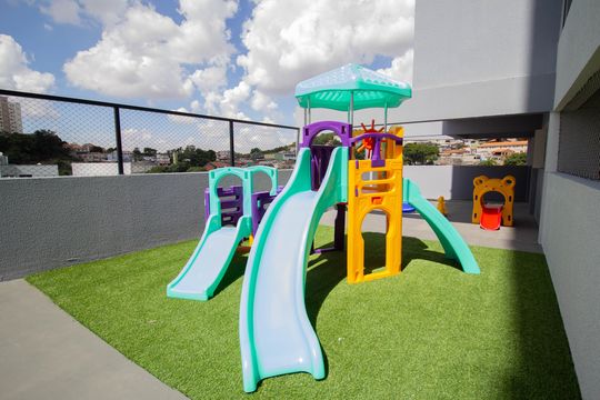 Área comum - Playground de apartamento para alugar com 2 quartos, 59m² em Jaraguá, São Paulo