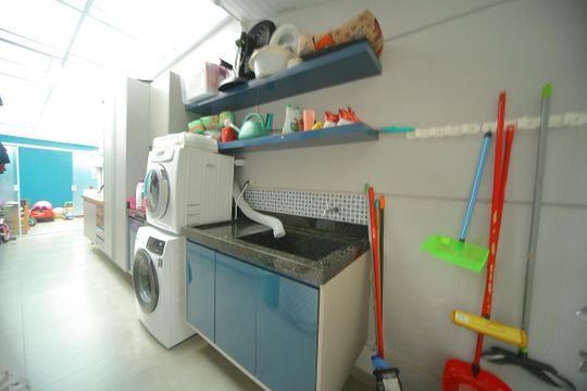 Área de Serviço de casa de condomínio à venda com 3 quartos, 118m² em Planalto, São Bernardo do Campo