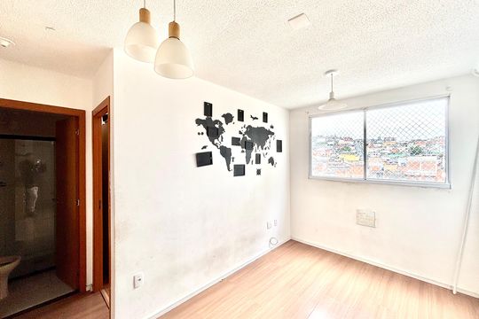 Sala de apartamento para alugar com 2 quartos, 36m² em Lageado, Ferraz de Vasconcelos