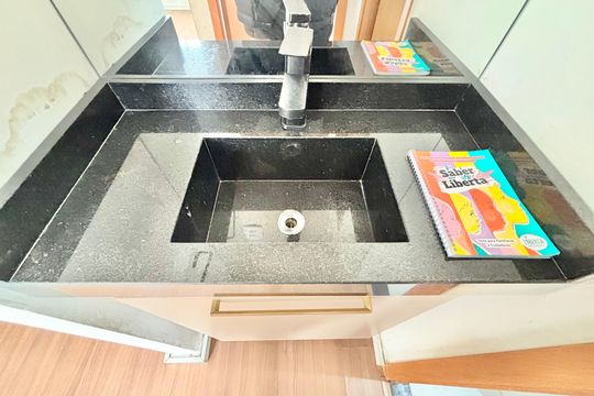 Banheiro de apartamento para alugar com 2 quartos, 36m² em Lageado, Ferraz de Vasconcelos