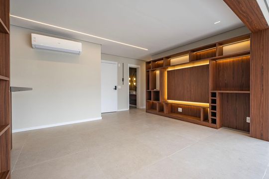 Sala/Cozinha de apartamento para alugar com 3 quartos, 107m² em Pinheiros, São Paulo